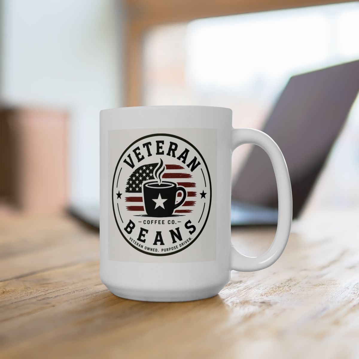 Ceramic Mug, (15oz)