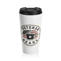 Veteran Beans Travel Mug — Patriotic Coffee Tumbler